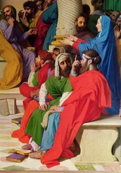 Jesus Among the Doctors (detail)